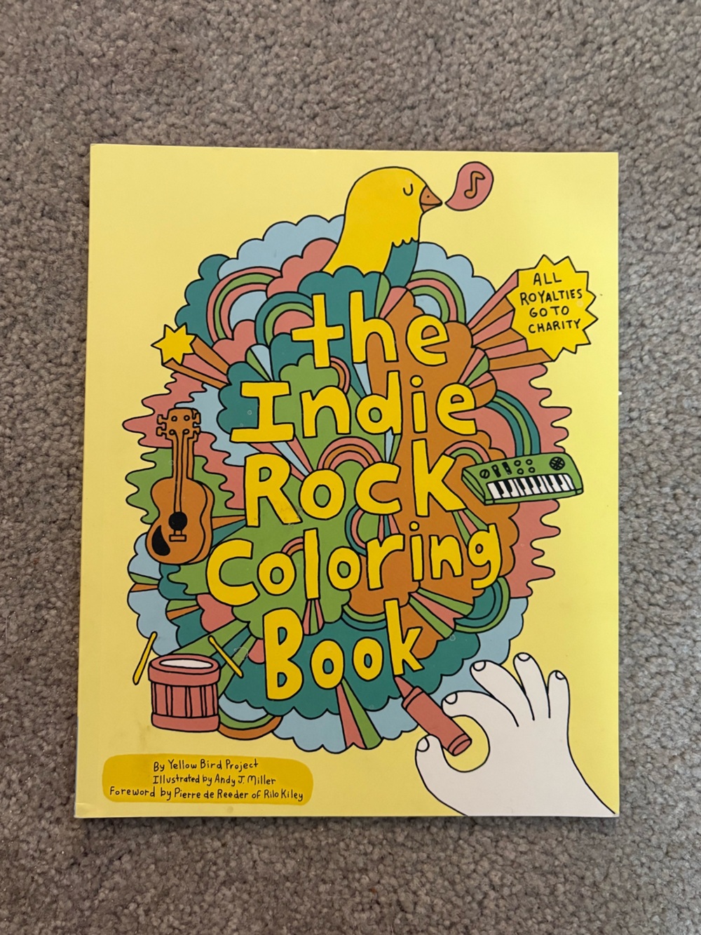Indie Rock coloring book
